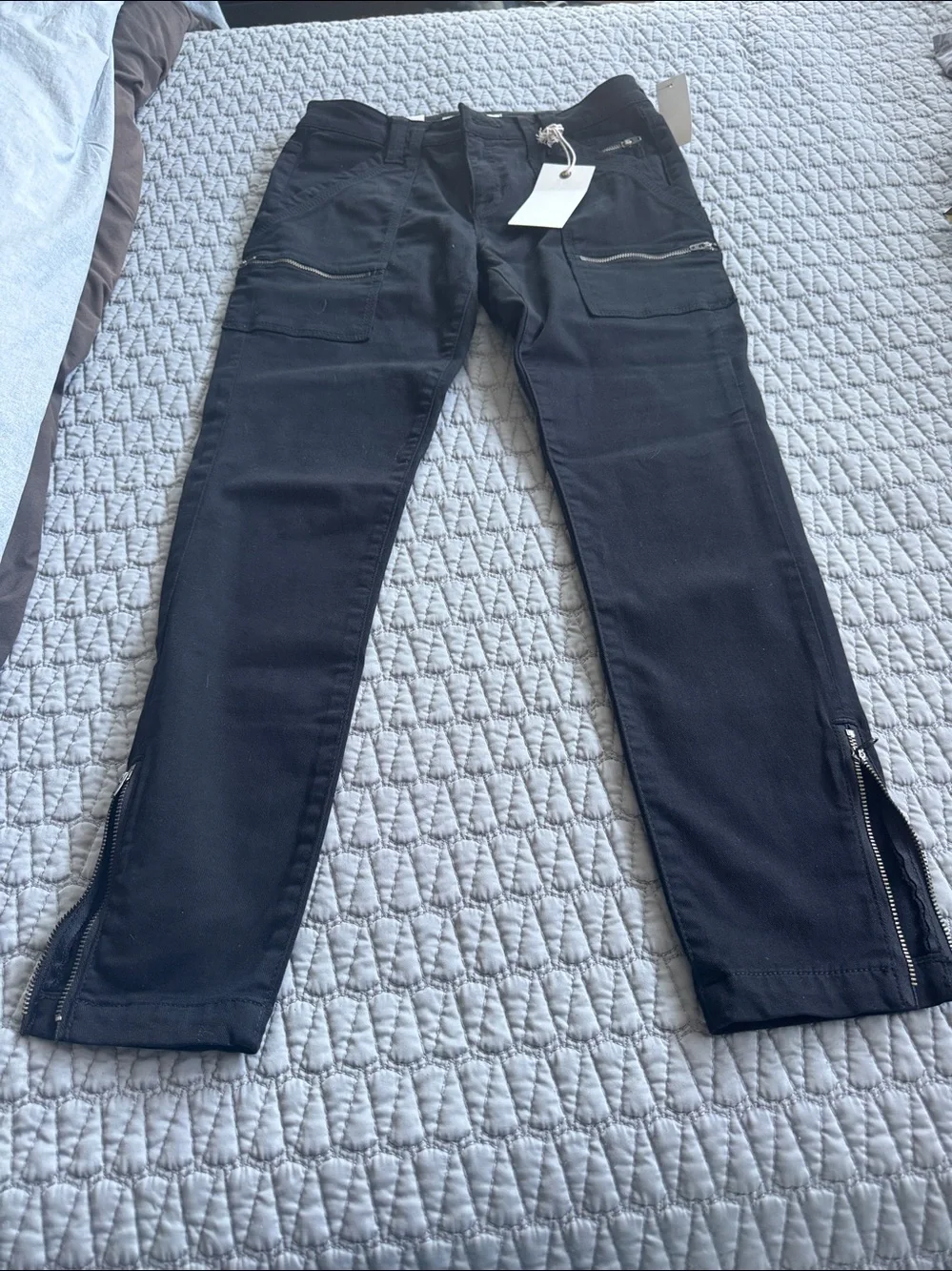 Joie Black Park Skinny Jeans Size 28 - Picture 2 of 14